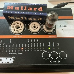 Rare NOS Yellow Mullard 12AX7 ECC83 Tubes I63 MATCHED 12AX7A B339 7025 L@@K!