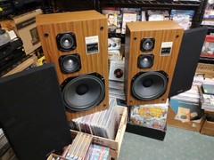 Pair Vintage Kenwood LSK-703 (3 ) way Speaker System 160 Watts. Great Condition