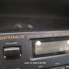 Optimus STA-300 AM/FM Stereo Receiver 31-1991 Works *Read Description*
