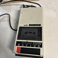 Vintage Califone Portable Cassette Player Recorder 3132AV