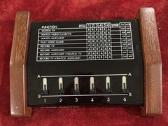 Video Master, Lance Industries Selector Control System, 1982 w Box, Manual