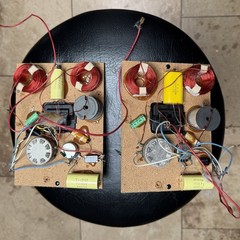 Infinity RS 5b crossover networks pair working Vintage