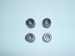 4 Vintage Audio Feet (USA) Sansui Fisher Pioneer Scott Marantz Dynaco Kenwood