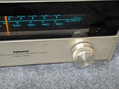 Vintage NIKKO Tuner FAM-500 Stereo Radio AM FM Radio Audio HiFi | Nice Condition