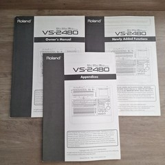 OEM Roland VS-2480 Digital Studio Workstation OWNER’S MANUAL, FEATURES/APPENDICS