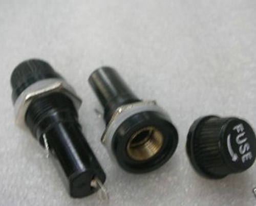 1 Panel Dash Mount Fuses 6×30 Holder Case Screw Cap,108