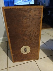 Vintage Rare Set Of Goodmans 2 Way 22″ Speakers Sound Great!