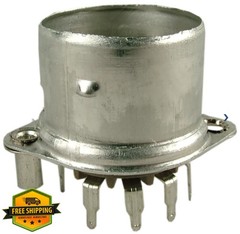 Belton 9 Pin Miniature Vacuum Tube Socket Micalex Top Mount