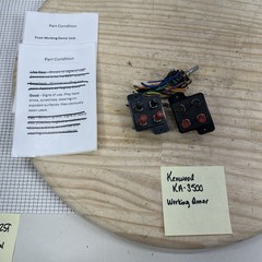 Kenwood KA-3500 Amplifier Parts Speaker Output Terminals Posts Screws & Selector