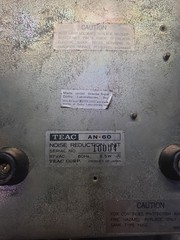 TEAC AN-60 Tape Noise Reduction Dolby System Unit