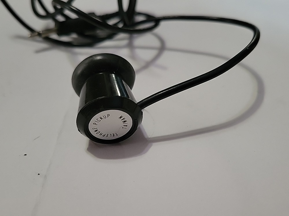 Vintage Telephone Suction Cup Pickup Spy Gear Electronics Taiwan