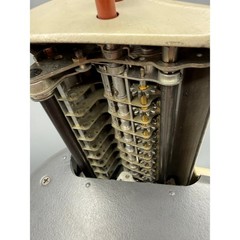 Vintage Monroe CSA-10 Mechanical Calculator Electric Adding Machine Cord & Cover
