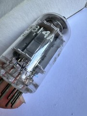 Platinum Matched Pair 5814A 12AU7WA NOS TUNG-SOL Audio TUBE Long PLATES