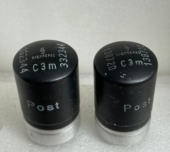 2 tubes C3m Siemens matched pair full power