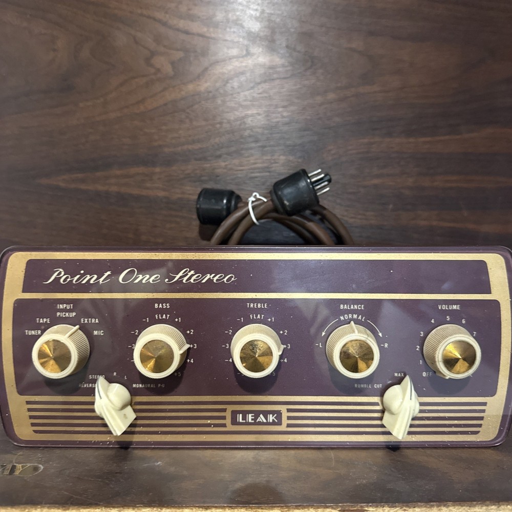 LEAK POINT ONE STEREO TUBE PRE-AMPLIFIER FOR STEREO 20 50 60