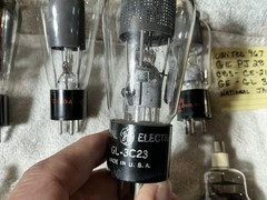 Lot Of 10 Rare Rectifier Vacuum Tubes VT-267 578 967 5557 323B 2C23 210-A PJ-28