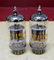 Pair, RCA Radiotron Type 5814A Radio/Audio Tubes, NOS
