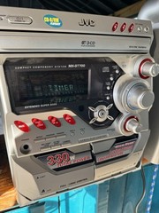 JVC MX GT700 Stereo 3Disc Changer, Dual Cass, AM/FM 330 Watts (SEE DESCRIPTION)