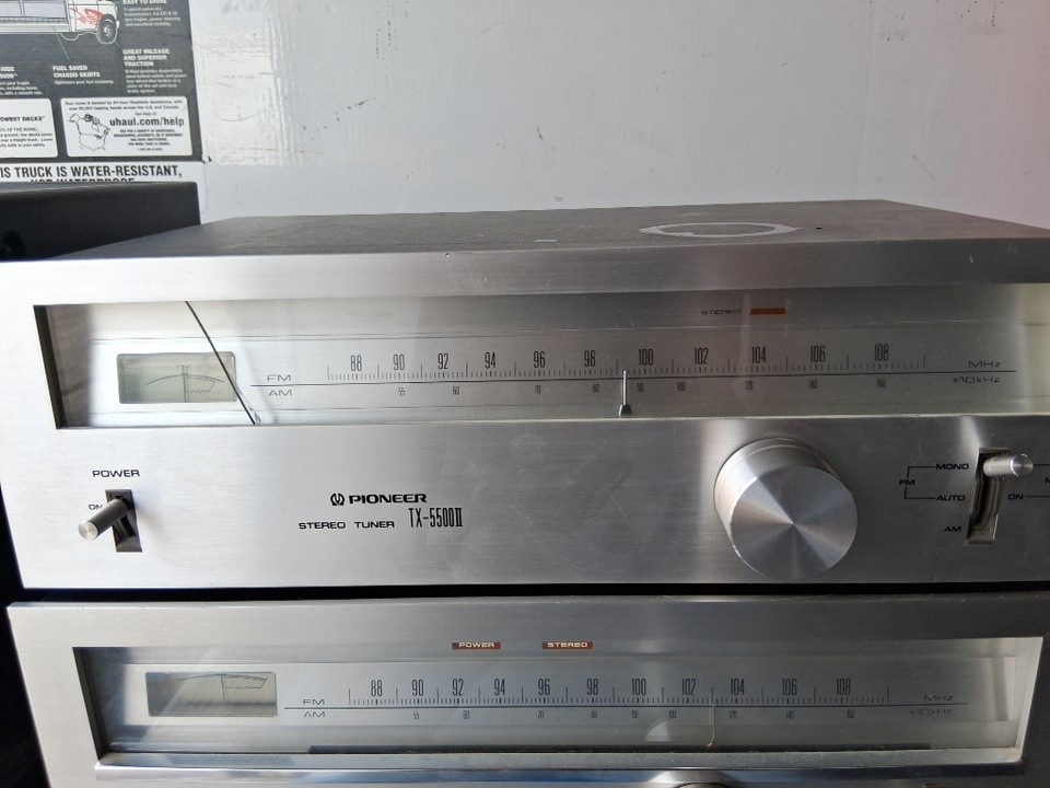 3 Vintage Pioneer Tx6500 1 Works Other Is Parts And A Tx5500 Works