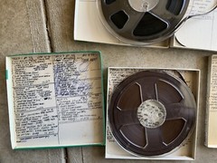 LOT Of 7Vintage CertRon,Realistic,Etc. High Fidelity Magnetic Recording Tape
