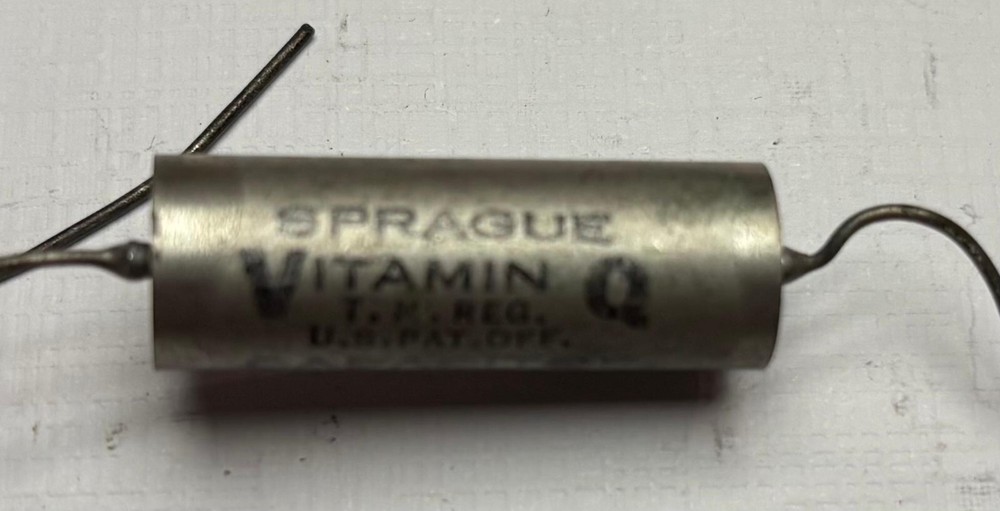 Sprague Vitamin Q .066-400 DC Capacitor