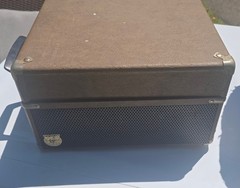 Vintage Audiotronics 300-E Classroom Record Player; 4-Speed; Tested w/Case