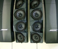 BOSE Panaray 502A Loudspeakers Pair Black Ceiling Mount Pro Audio Tested Black