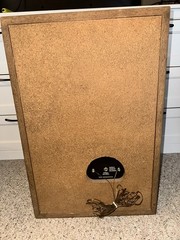Speaker System 1pc Single Vintage Audio Unit 3-Way Sz H26” x W17.5” x D12