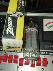 1 Strong New In The Box Amperex Holland 6LF6 tube #A14