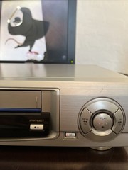 Panasonic PV-D4621 Blue Line VCR Player VHS Tape Cassette recorder Working