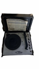 Vintage Hamilton Electronics Model 935 Portable Record Player Turntable Untested