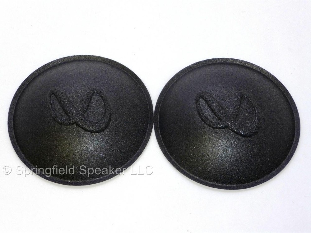 Infinity 3.5″ (3 1/2″) Logo Dust Caps – 2 Pack