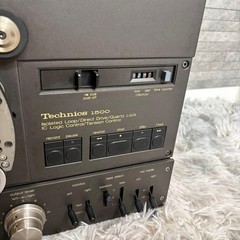 Technics RS 1500U Reel to Reel Tape Deck Vintage Black Audio Player