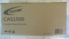 Califone Cas 1500 Player Recorder Maxell Cassettes