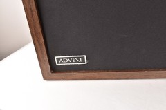 Pair “The Larger Advent” Loudspeaker Grills -New Grill Cloth-