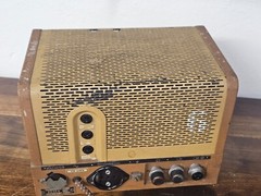 1950’s VINTAGE TUBE AMPLIFIER KZ8 TESLA 513000, made in CZECHO-SLOVAKIA *8W_100V