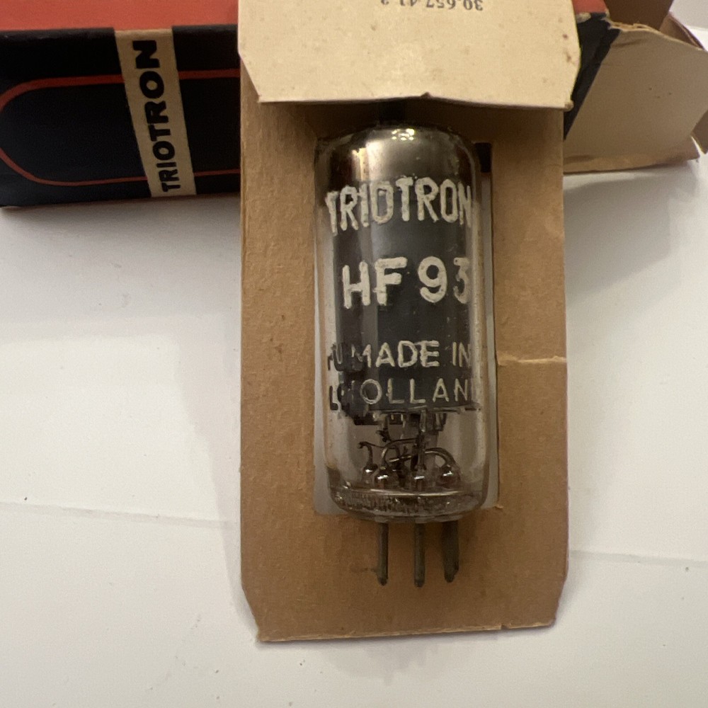 Triotron Holland HF93 NOS Tube Röhre Valvola Lampe