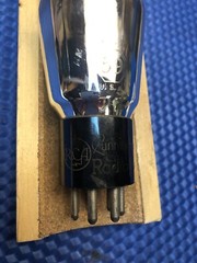 RCA CUNNINGHAM RADIOTRON TYPE 59 RADIO POWER AMPLIFIER VACUUM TUBE TESTED GOOD