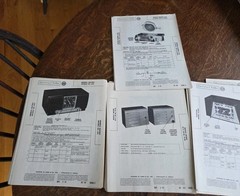 Lot Of 625 SAMS PHOTOFACT Folders Radio/TV/Turntable + Great Variety Dewald A501