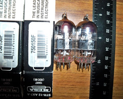 2 Strong Matched MESA Short Gray Plate O Getter STR- 12AX7-A / ECC 83 Tubes