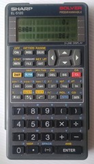 Sharp EL-5120 Solver Programmable Scientific Calculator