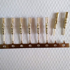 100pcs For Nixie/VFD Tube Socket Pins 1mm Gold Plated IN-12 IN-18 QS30-1 QS27-1