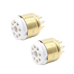 4Pcs 8Pin Octal Socket Saver for EL34 KT88 6550 6L6 6CA7 5U4G 5Z3 274B 6F8G USA