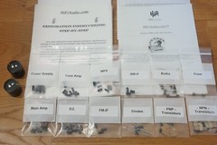 Sherwood S7300 restoration recap repair service rebuild kit fix filter capacitor