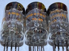 (1) Amperex By Mullard Blackburn LOW NOISE 12AX7 7025 E83CC Tube W/Matched Codes