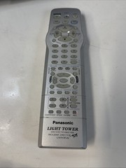 Panasonic PV-V4624S 4-Head VHS VCR Video Cassette Player Silver w/ remote works