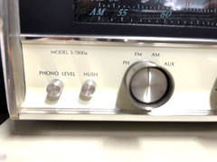 Sherwood panel knobs & buttons for S-8800a FM STEREO & S-7800a AM/FM STEREO