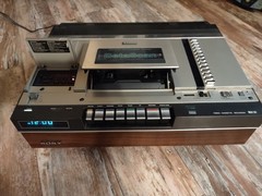 Sony Betamax SL-5400 Videocassette Recorder Player Weekend Programmer + Remote!