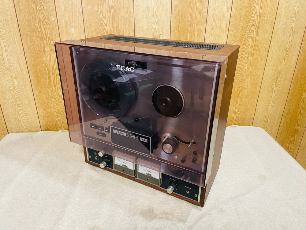 TEAC A-4010SL Open Reel Tape Deck Reel to Reel For Parts Repair