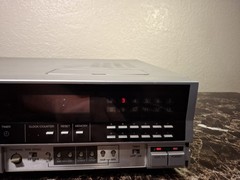 Sanyo Betacord VCR 4650 Beta VCR Works Needs Drive Belt Included For Reference